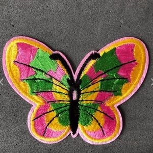 Lot of 17 Iron On Butterfly Patches